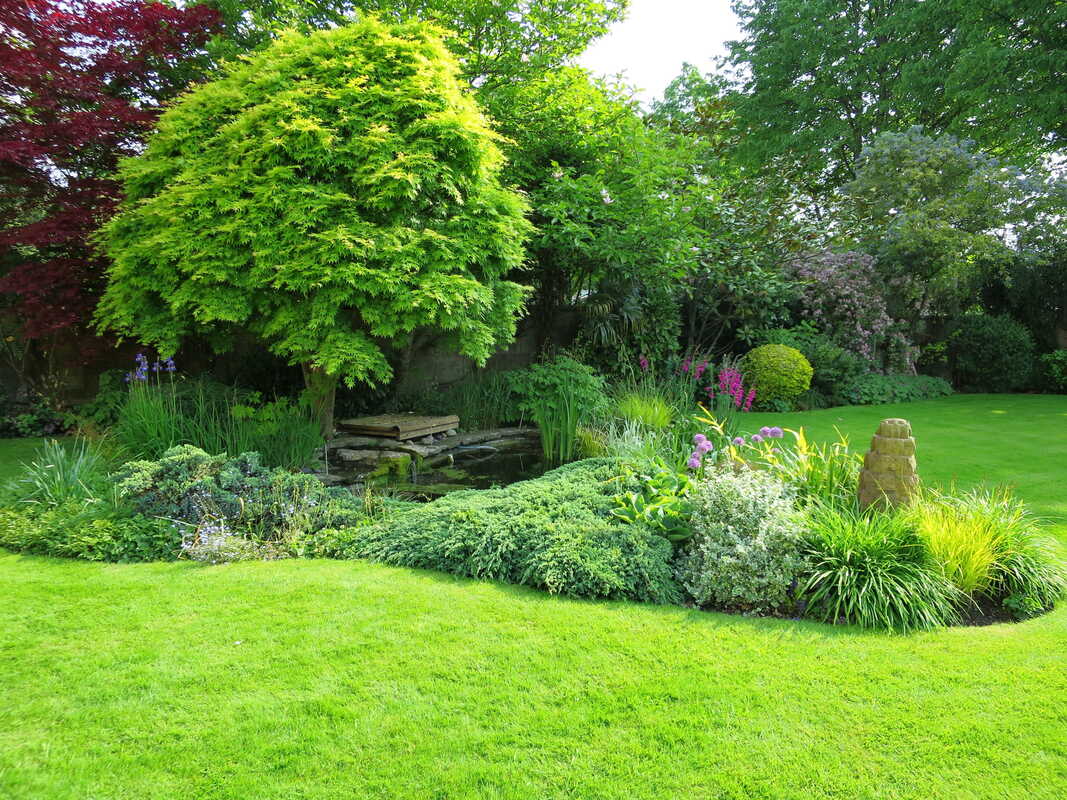 Soft landscaping planting area